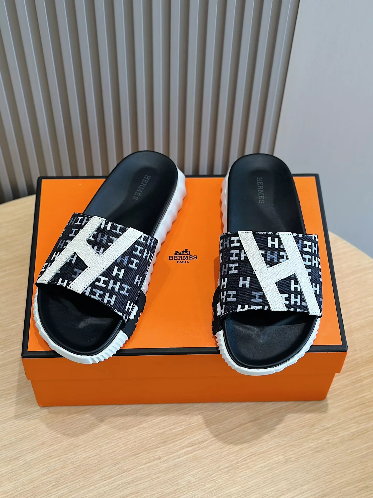 hermes chaussons pour homme s_12a20761